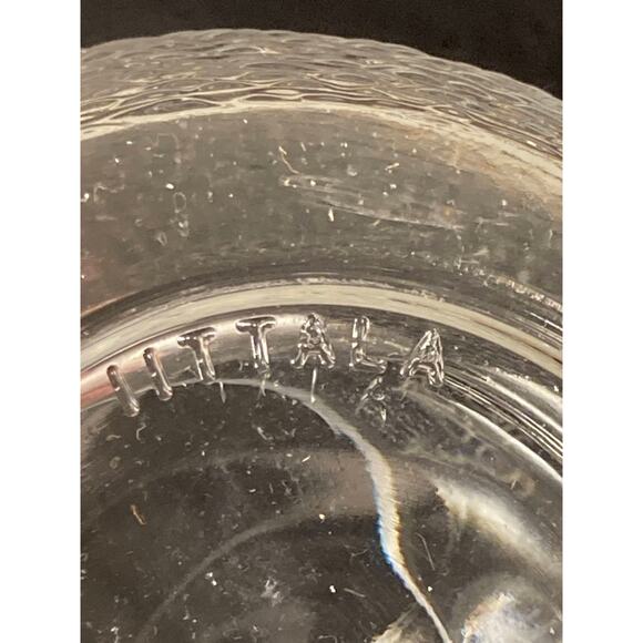 Iittala Krouvi 50 cl Oiva Troika Finland Beer Mug Textured Glass Set of 2 *Read* - Picture 8 of 10